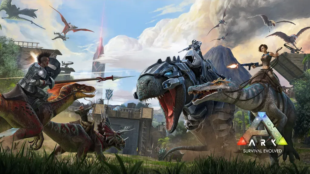 ARK: Survival Evolved + ARK: Survival Ascended cover art