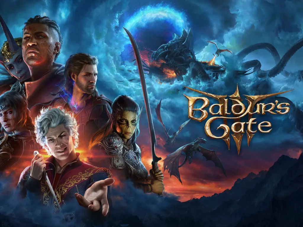 Baldur's Gate 3 cover art